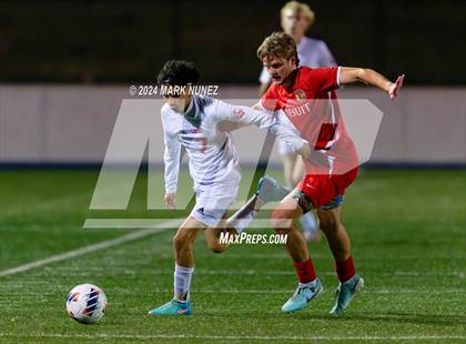 Thumbnail 2 in Jesuit vs. McClatchy (CIF SJS Division 1 Final) photogallery.