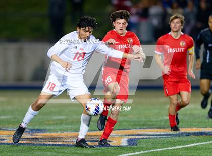Thumbnail 1 in Jesuit vs. McClatchy (CIF SJS Division 1 Final) photogallery.