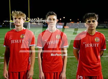 Thumbnail 3 in Jesuit vs. McClatchy (CIF SJS Division 1 Final) photogallery.