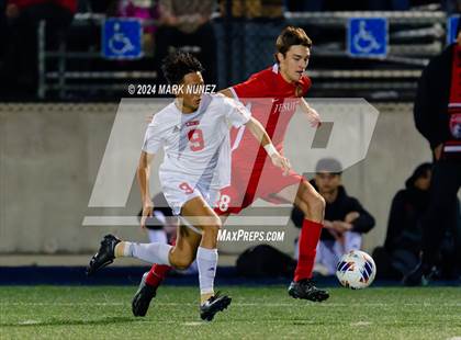 Thumbnail 1 in Jesuit vs. McClatchy (CIF SJS Division 1 Final) photogallery.