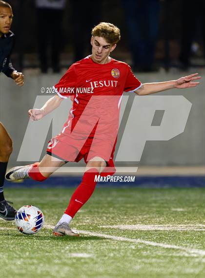 Thumbnail 2 in Jesuit vs. McClatchy (CIF SJS Division 1 Final) photogallery.