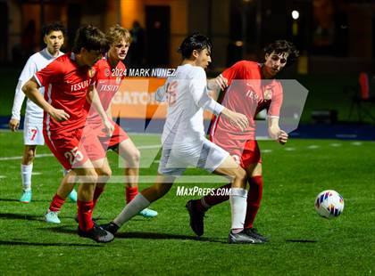 Thumbnail 3 in Jesuit vs. McClatchy (CIF SJS Division 1 Final) photogallery.