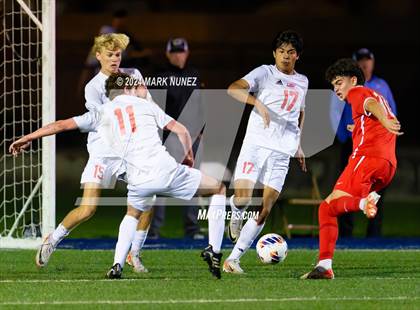 Thumbnail 1 in Jesuit vs. McClatchy (CIF SJS Division 1 Final) photogallery.