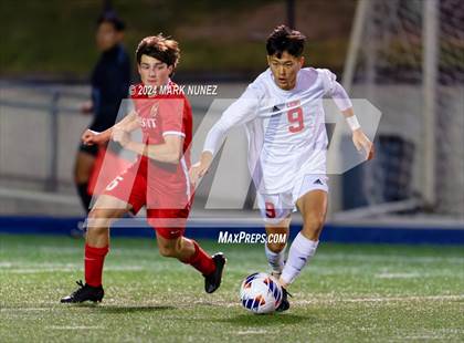 Thumbnail 2 in Jesuit vs. McClatchy (CIF SJS Division 1 Final) photogallery.