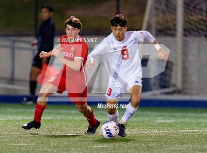Thumbnail 1 in Jesuit vs. McClatchy (CIF SJS Division 1 Final) photogallery.