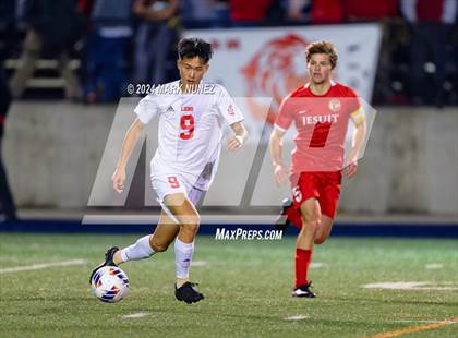 Thumbnail 2 in Jesuit vs. McClatchy (CIF SJS Division 1 Final) photogallery.