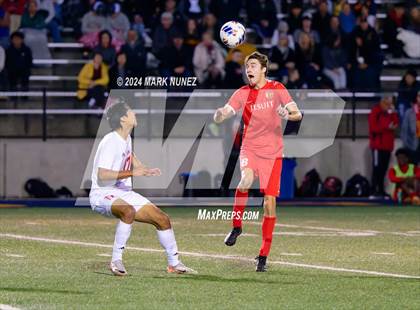 Thumbnail 3 in Jesuit vs. McClatchy (CIF SJS Division 1 Final) photogallery.