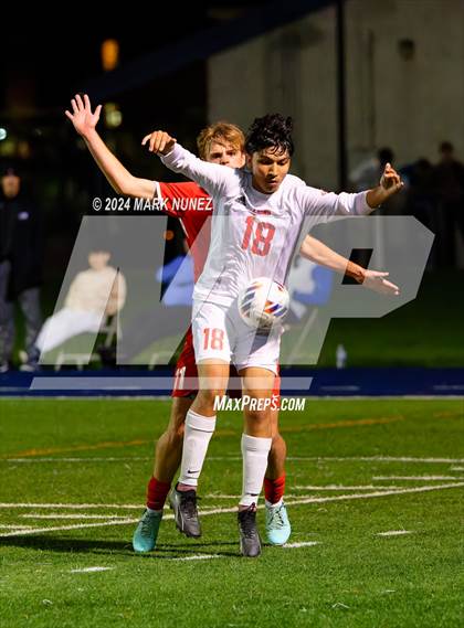 Thumbnail 1 in Jesuit vs. McClatchy (CIF SJS Division 1 Final) photogallery.