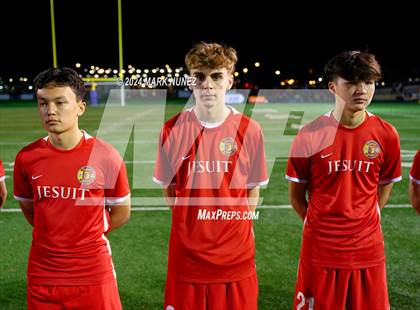 Thumbnail 1 in Jesuit vs. McClatchy (CIF SJS Division 1 Final) photogallery.