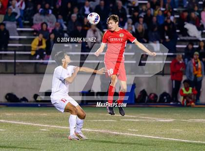 Thumbnail 1 in Jesuit vs. McClatchy (CIF SJS Division 1 Final) photogallery.
