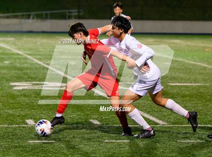 Thumbnail 2 in Jesuit vs. McClatchy (CIF SJS Division 1 Final) photogallery.