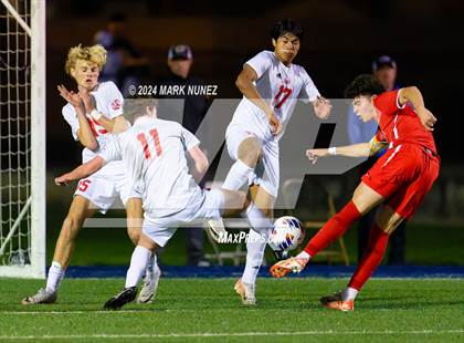 Thumbnail 2 in Jesuit vs. McClatchy (CIF SJS Division 1 Final) photogallery.