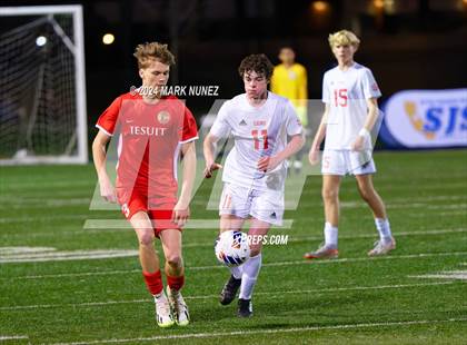 Thumbnail 2 in Jesuit vs. McClatchy (CIF SJS Division 1 Final) photogallery.