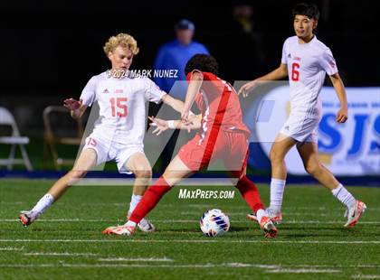 Thumbnail 2 in Jesuit vs. McClatchy (CIF SJS Division 1 Final) photogallery.