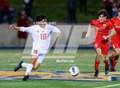 Thumbnail 1 in Jesuit vs. McClatchy (CIF SJS Division 1 Final) photogallery.