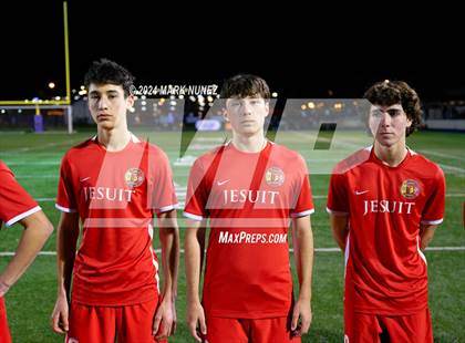 Thumbnail 1 in Jesuit vs. McClatchy (CIF SJS Division 1 Final) photogallery.