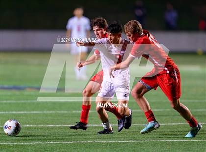 Thumbnail 3 in Jesuit vs. McClatchy (CIF SJS Division 1 Final) photogallery.