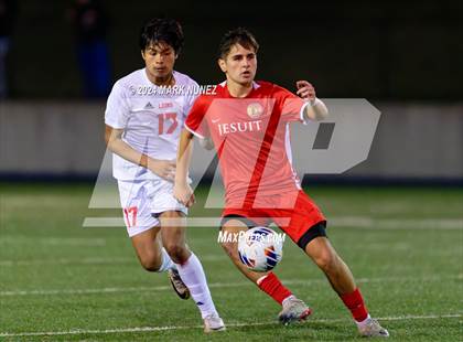 Thumbnail 2 in Jesuit vs. McClatchy (CIF SJS Division 1 Final) photogallery.