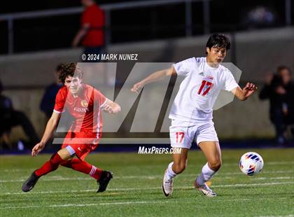Thumbnail 3 in Jesuit vs. McClatchy (CIF SJS Division 1 Final) photogallery.