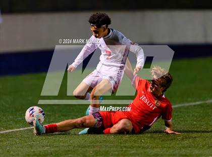 Thumbnail 3 in Jesuit vs. McClatchy (CIF SJS Division 1 Final) photogallery.