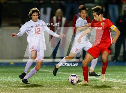 Thumbnail 3 in Jesuit vs. McClatchy (CIF SJS Division 1 Final) photogallery.
