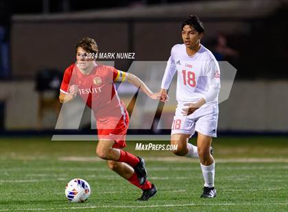 Thumbnail 3 in Jesuit vs. McClatchy (CIF SJS Division 1 Final) photogallery.
