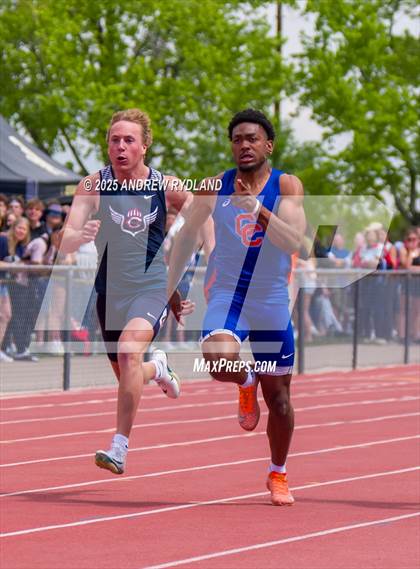 Thumbnail 2 in CHSAA State Championships (100m Finals) photogallery.