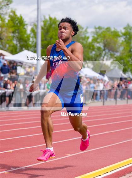 Thumbnail 3 in CHSAA State Championships (100m Finals) photogallery.