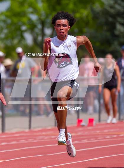 Thumbnail 2 in CHSAA State Championships (100m Finals) photogallery.