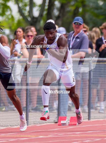 Thumbnail 2 in CHSAA State Championships (100m Finals) photogallery.