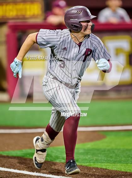 Thumbnail 3 in Summer Creek vs. Pearland (UIL 6A D1 Baseball Area) photogallery.