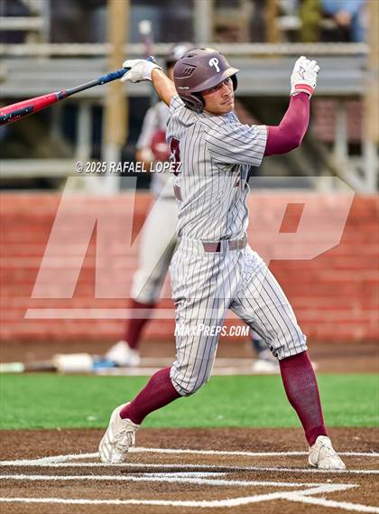 Thumbnail 3 in Summer Creek vs. Pearland (UIL 6A D1 Baseball Area) photogallery.