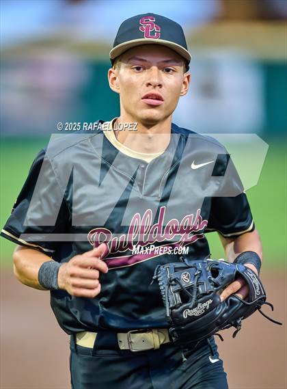 Thumbnail 2 in Summer Creek vs. Pearland (UIL 6A D1 Baseball Area) photogallery.