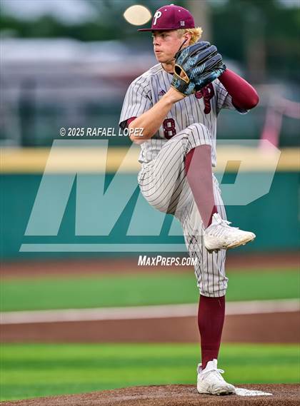 Thumbnail 2 in Summer Creek vs. Pearland (UIL 6A D1 Baseball Area) photogallery.