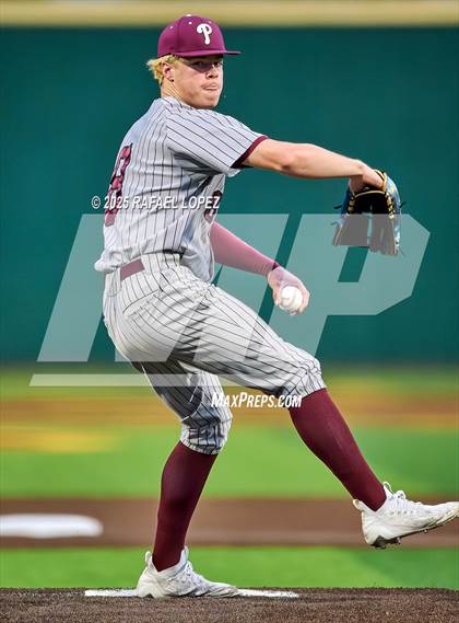 Thumbnail 1 in Summer Creek vs. Pearland (UIL 6A D1 Baseball Area) photogallery.