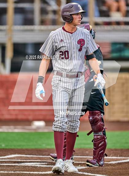 Thumbnail 3 in Summer Creek vs. Pearland (UIL 6A D1 Baseball Area) photogallery.