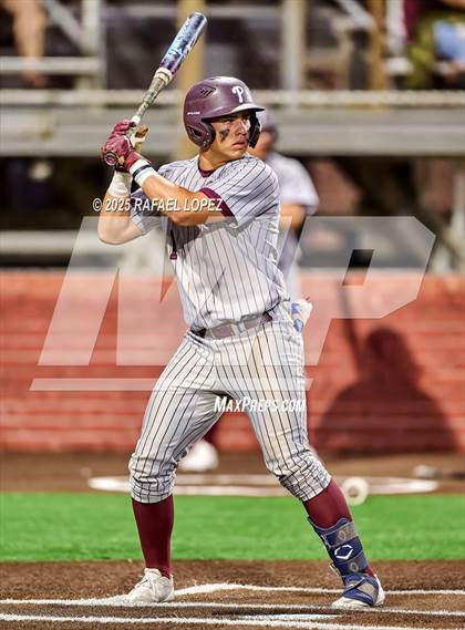 Thumbnail 3 in Summer Creek vs. Pearland (UIL 6A D1 Baseball Area) photogallery.