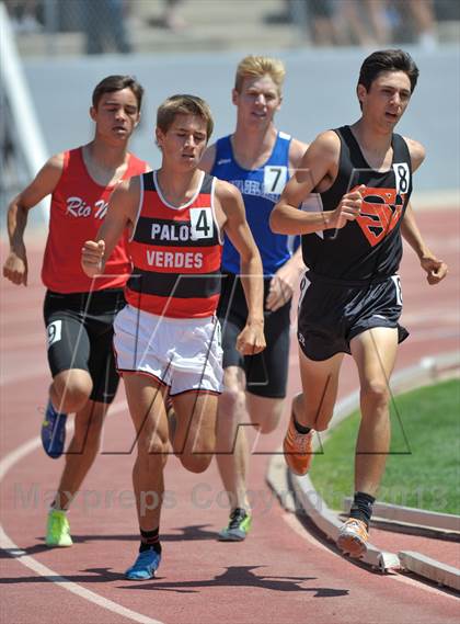 Thumbnail 2 in CIF SS Track and Field Finals (Boys Divisions 3 & 4  -1600m) photogallery.