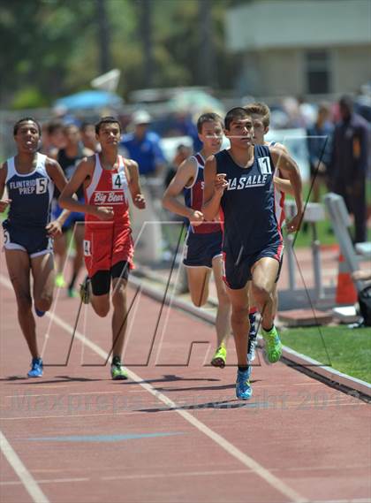 Thumbnail 1 in CIF SS Track and Field Finals (Boys Divisions 3 & 4  -1600m) photogallery.