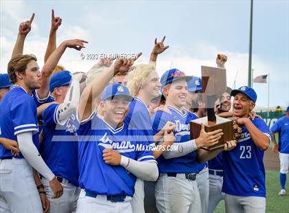 Thumbnail 2 in Bishop Gorman vs. Desert Oasis (NIAA 5A State Championship) photogallery.