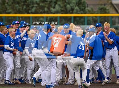 Thumbnail 2 in Bishop Gorman vs. Desert Oasis (NIAA 5A State Championship) photogallery.
