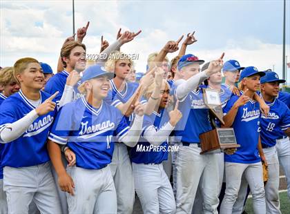 Thumbnail 1 in Bishop Gorman vs. Desert Oasis (NIAA 5A State Championship) photogallery.