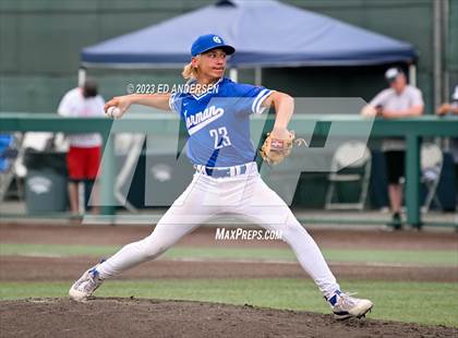 Thumbnail 2 in Bishop Gorman vs. Desert Oasis (NIAA 5A State Championship) photogallery.