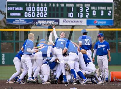 Thumbnail 1 in Bishop Gorman vs. Desert Oasis (NIAA 5A State Championship) photogallery.