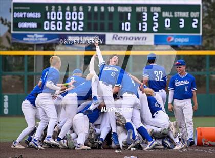 Thumbnail 3 in Bishop Gorman vs. Desert Oasis (NIAA 5A State Championship) photogallery.