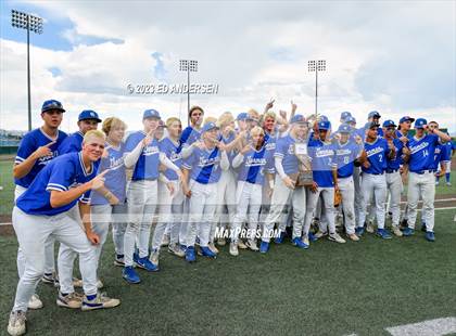 Thumbnail 2 in Bishop Gorman vs. Desert Oasis (NIAA 5A State Championship) photogallery.