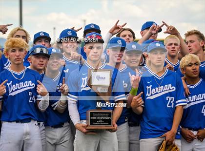 Thumbnail 1 in Bishop Gorman vs. Desert Oasis (NIAA 5A State Championship) photogallery.