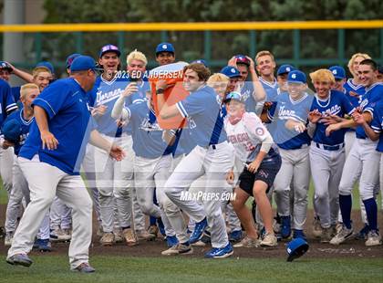 Thumbnail 1 in Bishop Gorman vs. Desert Oasis (NIAA 5A State Championship) photogallery.