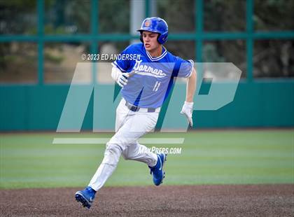 Thumbnail 1 in Bishop Gorman vs. Desert Oasis (NIAA 5A State Championship) photogallery.