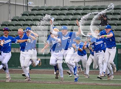 Thumbnail 3 in Bishop Gorman vs. Desert Oasis (NIAA 5A State Championship) photogallery.